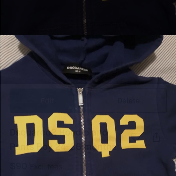 Dsquared2 kids set - Picture 4 of 4